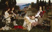 John William Waterhouse St Cecilia (m41) oil